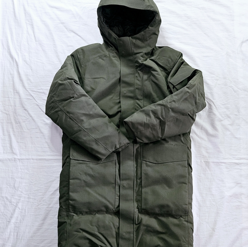 Lululemon Cold City Parka ARMG Army Green Jacket Men's Size Medium
